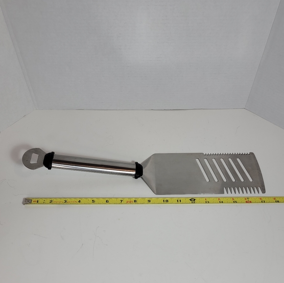 Sturdy Large BBQ Spatula Serrated Knife Tenderizer & Bottle Opener in ON… - Picture 5 of 10